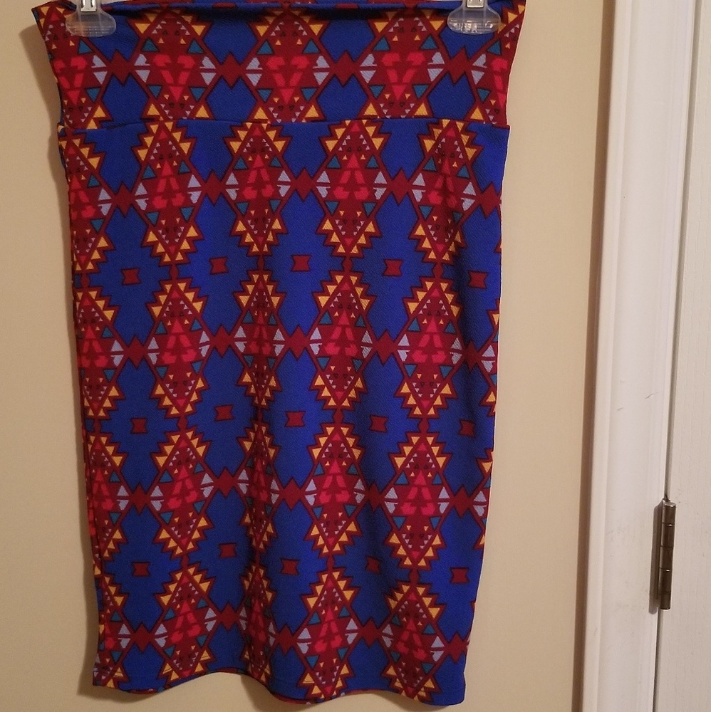 Tribal Print pencil shirt